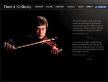 Tablet Screenshot of dmitriberlinsky.com